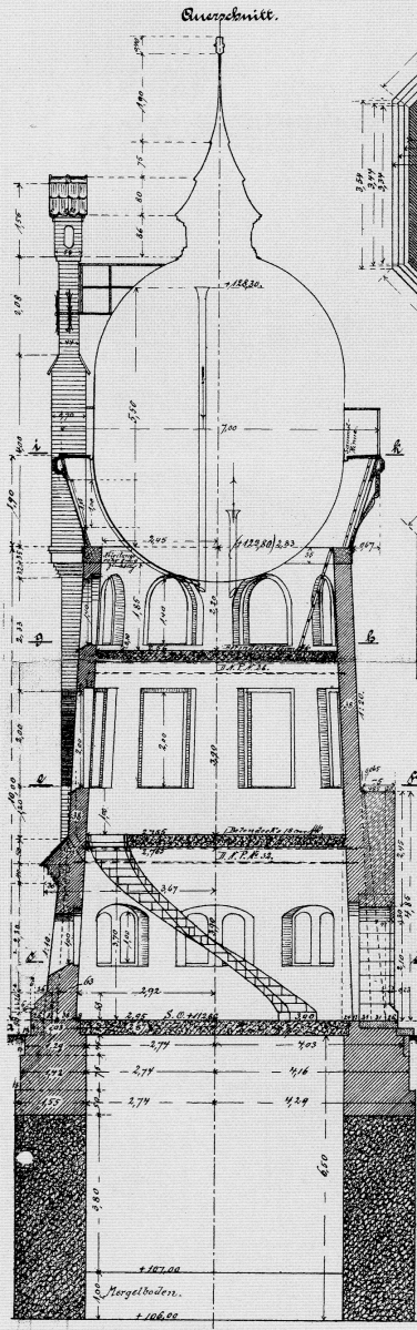 1906_Wasserturm_Schnitt