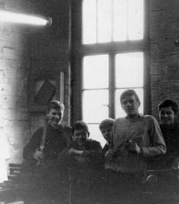 1965_Lehrwerkstatt mit dem 1.Lehrjahr_Burkhart Fritz
