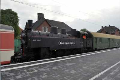 26. April 2015 - Rückführung der 93 1410 nach Extertal-Bösingfeld zur Landeseisenbahn Lippe